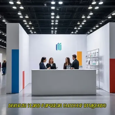 Dekorasi Stand Pameran Outdoor Situbondo